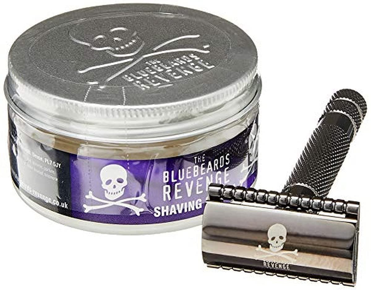 The Bluebeards Revenge Shaving Cream and Cutlass Razor Kit