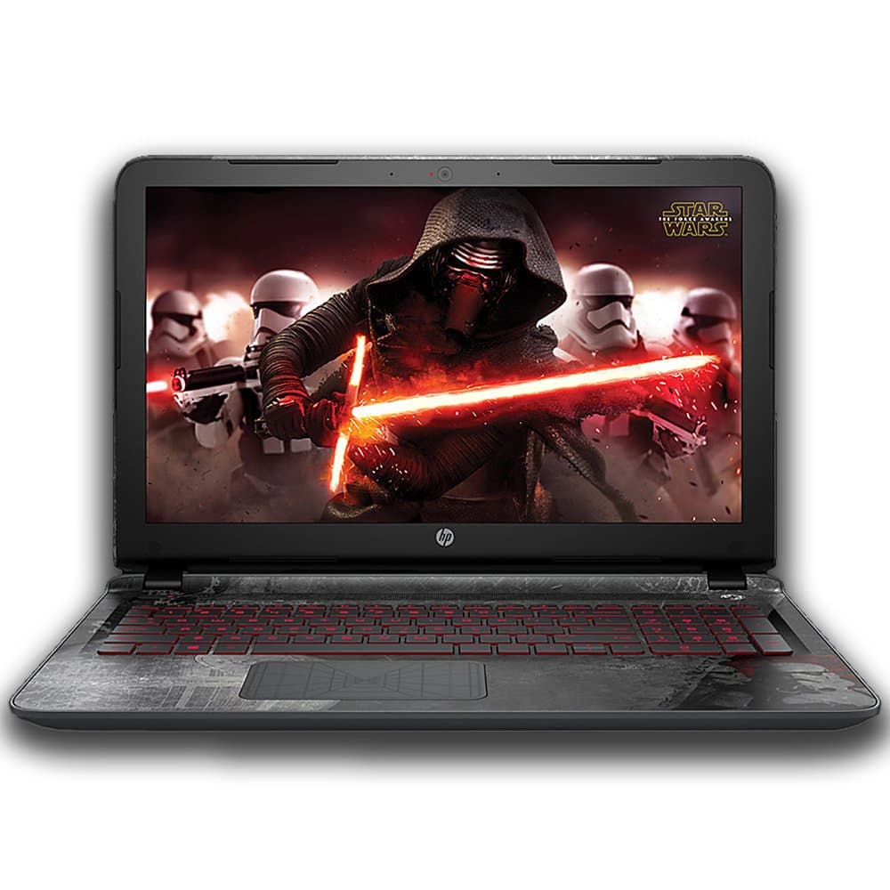 HP 15t Star Wars Special Edition 15.6 inch i7-6500U 12GB 2TB HDD NVIDIA 940M 2GB Full HD Touchscreen Windows 10 Home Notebook Laptop Computer