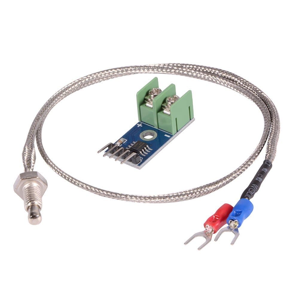 DollaTek MAX6675 Module Mini Board with SPI Interface + K Type Thermocouple Temperature Sensor 0~600C for K Type Thermocouple