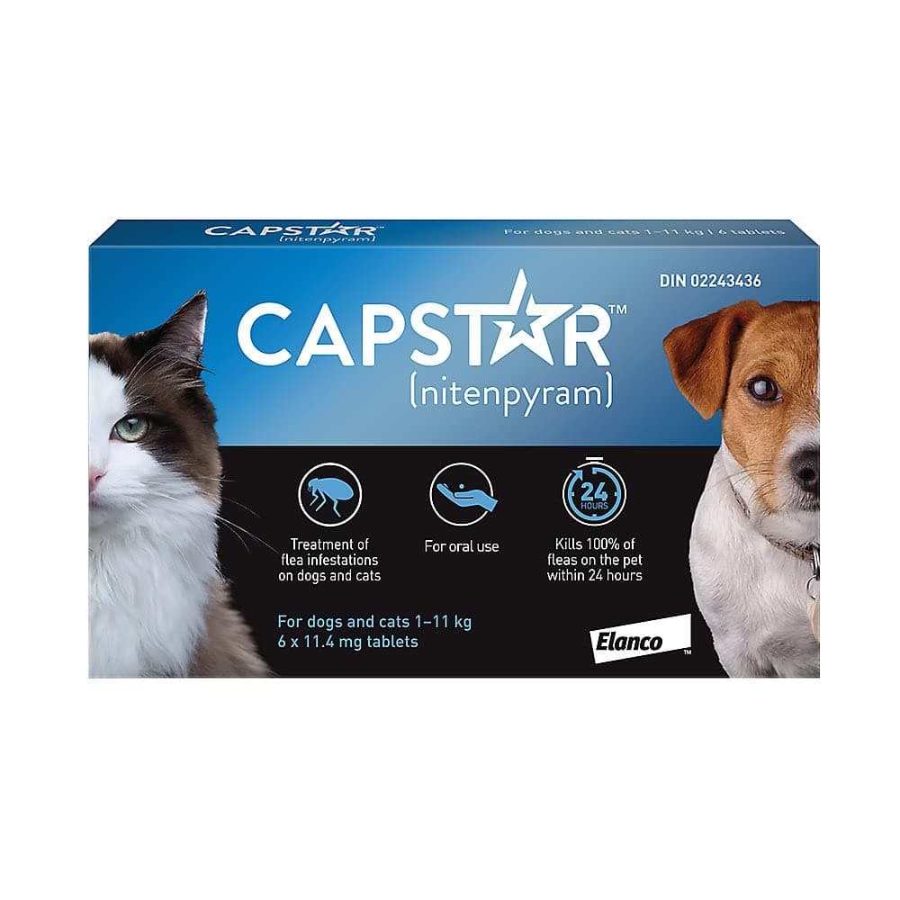 Capstar For Dogs & Cats 2-25 Lbs (Blue) @