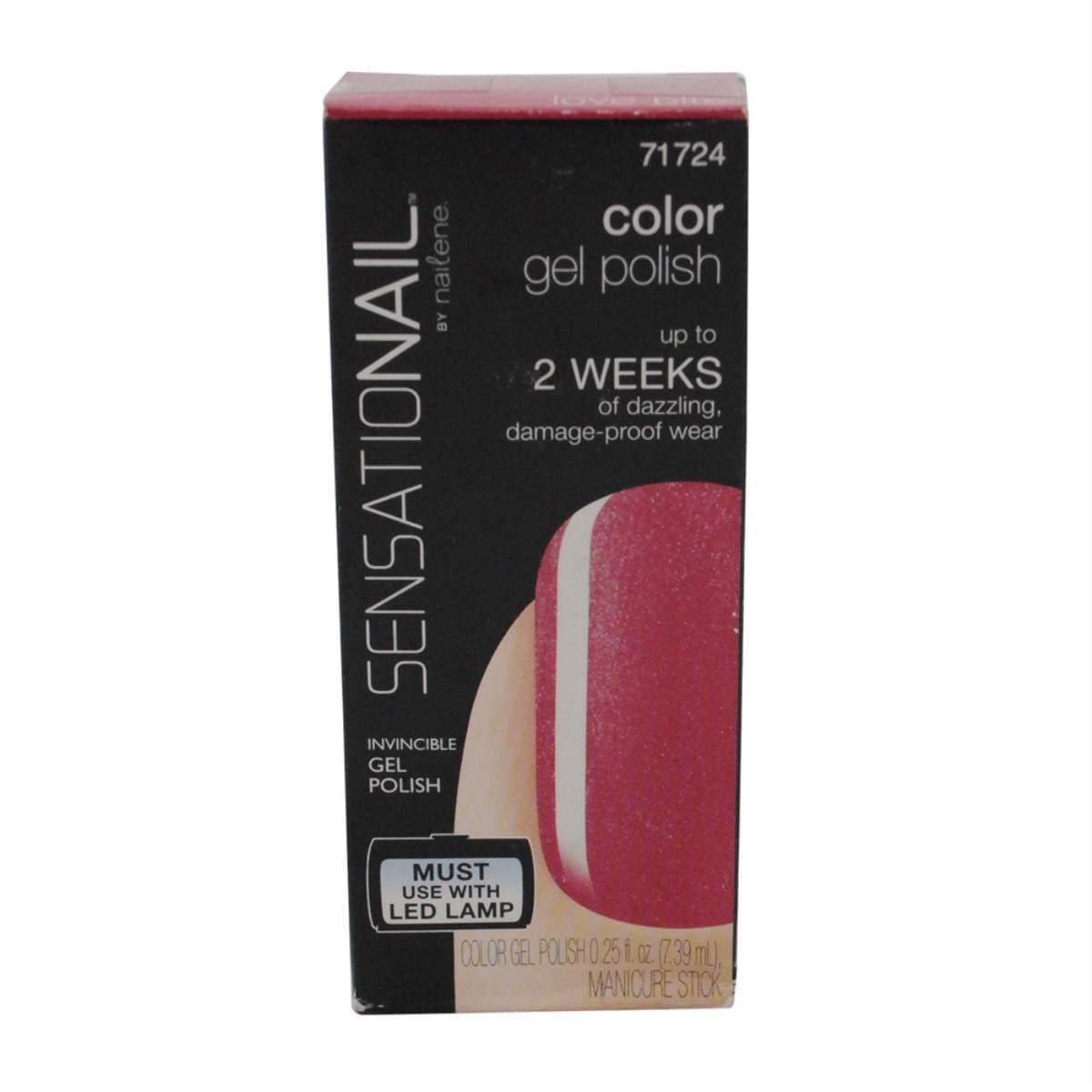 Sensationail Color Gel Polish Love Bite 71724 0.25 Fl. Oz. by CoCo-Shop