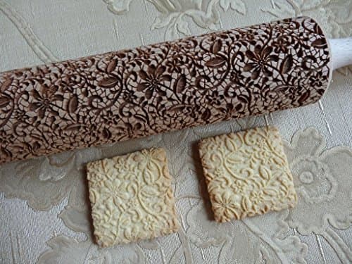 FRENCH LACE rolling pin