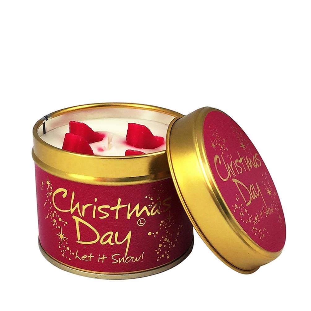 Christmas Day Candle Tin