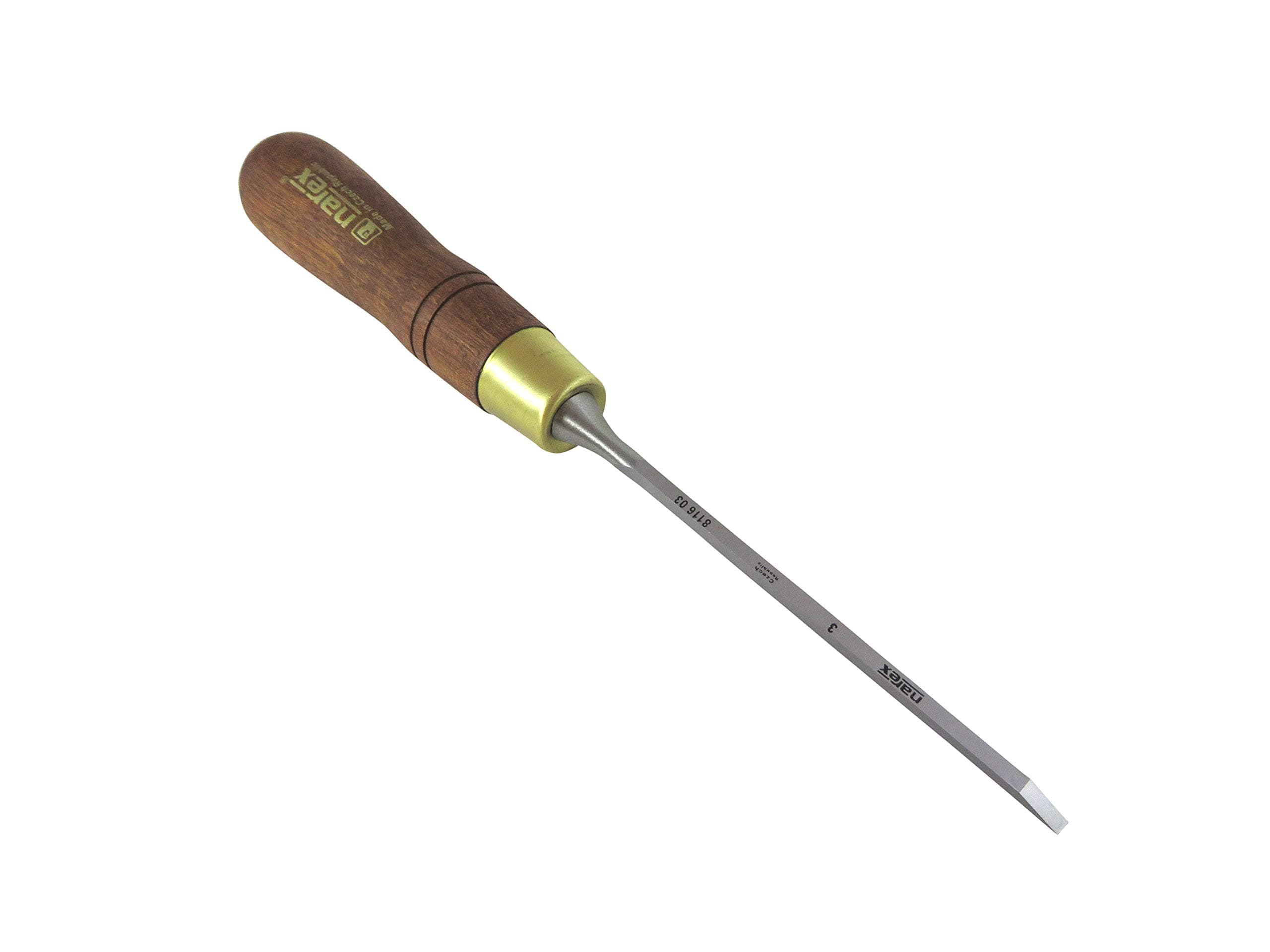 Czech Steel Individual Premium Woodworking Cabinetmakers Chisel with European Hornbeam Handle Sizes 3 6 8 10 12 16 18 20 26 30 32 40 and 50 mm 811603-811650 (3 mm - 1/8")