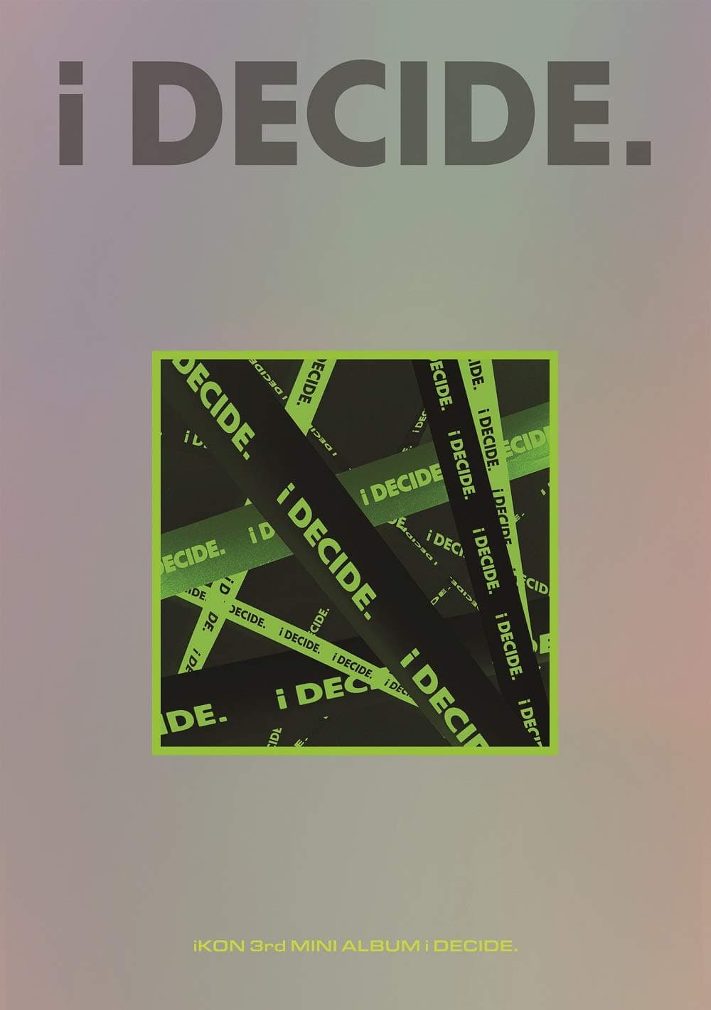 YG Ent iKON - i Decide (3rd Mini Album) Album+Folded Poster+Extra Photocards Set