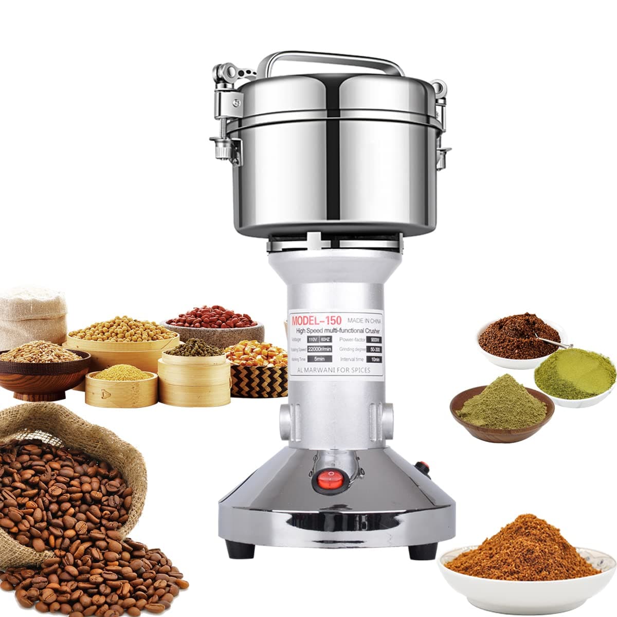 Grain Mill Grinder-150g