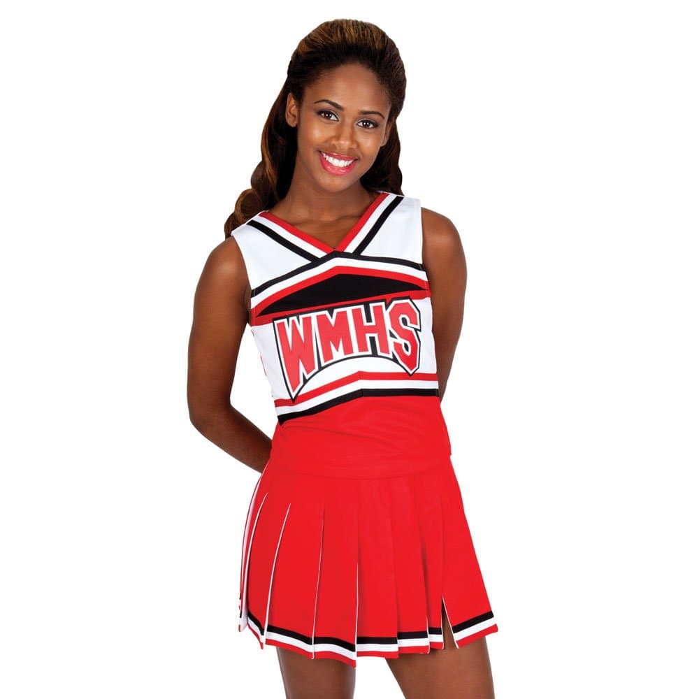 "Glee" inspired Cheerleader Halloween Costume - Authentic, professional quality, same quality as professional cheerleaders