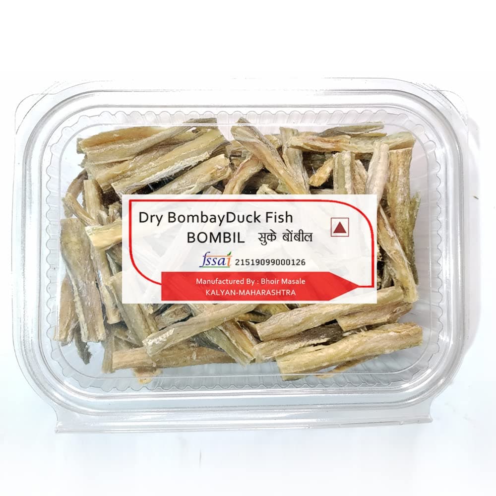 dry bombay duck fish Bombil Ready to cook Totally Cleaned black belly part,head, tail and fins removed