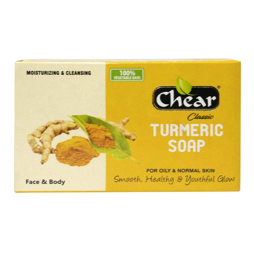 Turmeric Soap Bar 150g - for oily & normal skin, face & body, antiseptic, glowing