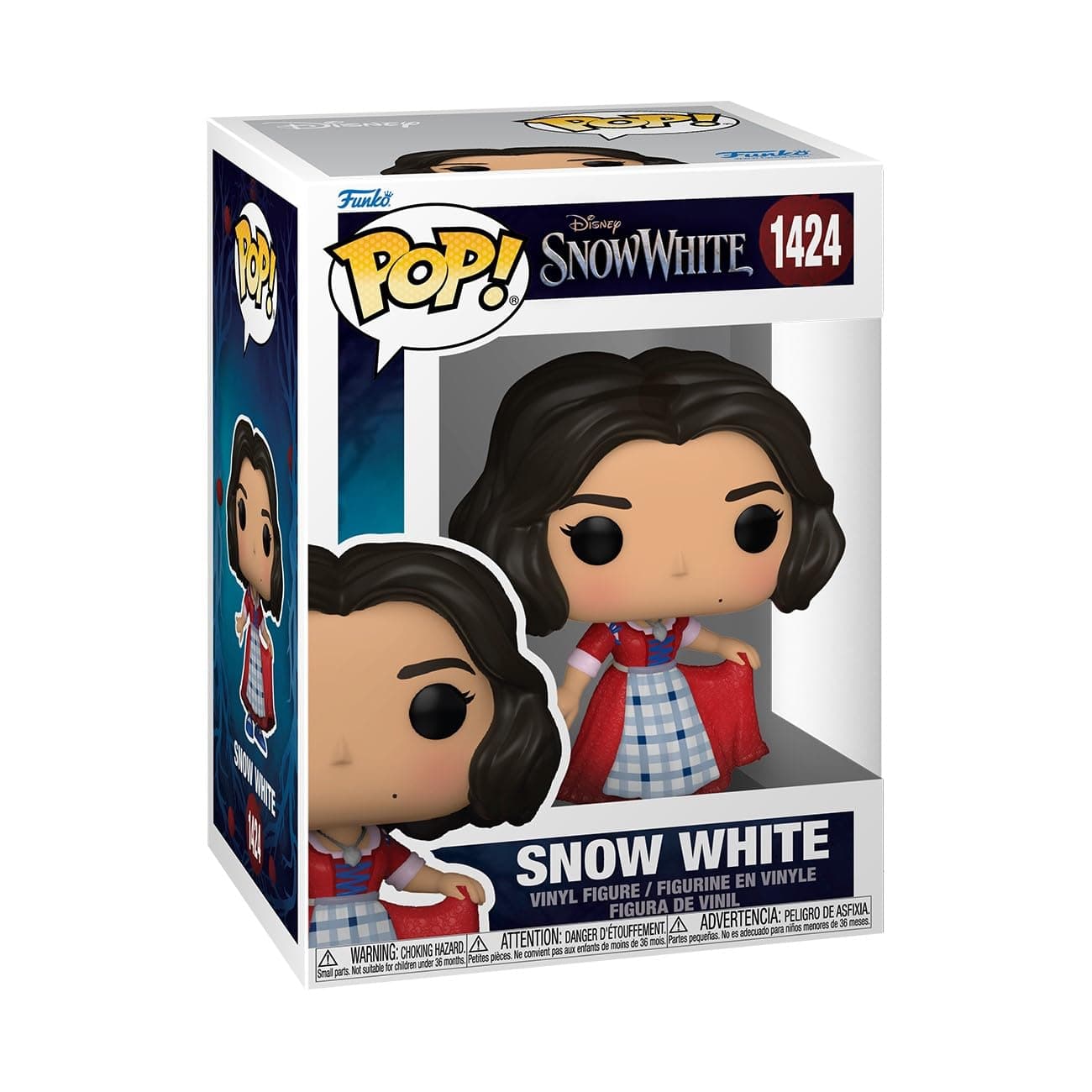 Funko Pop! Disney: Snow White Live Action - Snow White - (plaid) - Collectable Vinyl Figure - Gift Idea - Official Merchandise - Toys for Kids & Adults - Movies Fans - Model Figure for Collectors