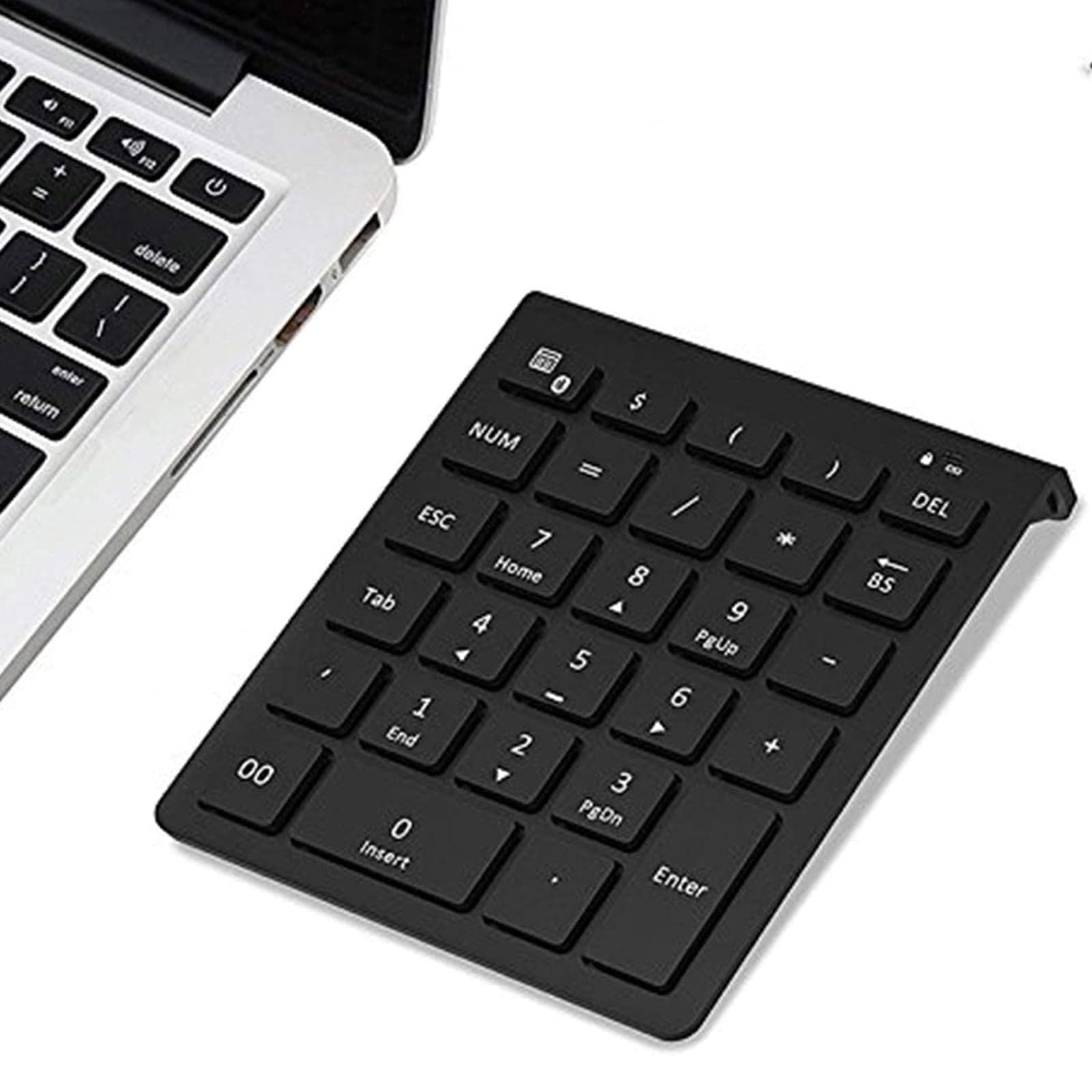 Lekvey Bluetooth Number Pad for Laptop, Wireless Numeric keypad, 28 Keys Numpad Number Keypad Bluetooth 10 Keys Number Pad for Laptop, MacBook Air/Pro, iMac, Surface Pro, etc