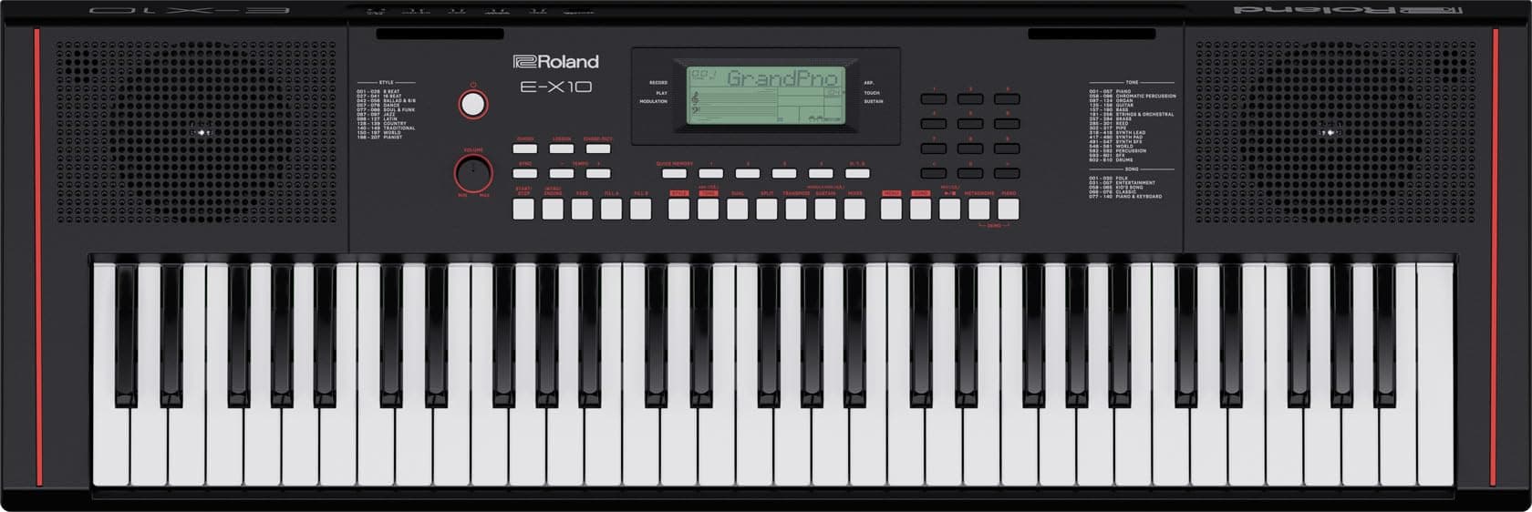 E-X10 Arranger Keyboard