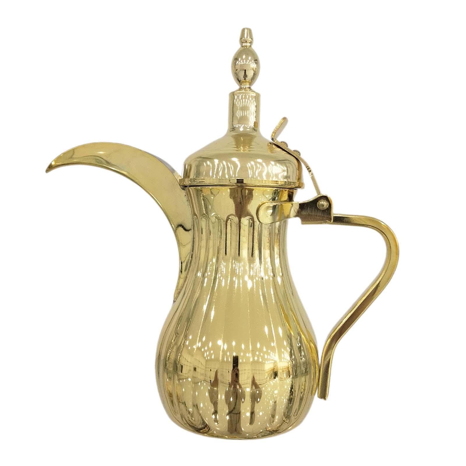 Arabic Coffee Pot, Stainless Steel Teapot, Daily Use Teapot, Cold Water Teapot, Teapot, shaped Teapot, Gold 700ml