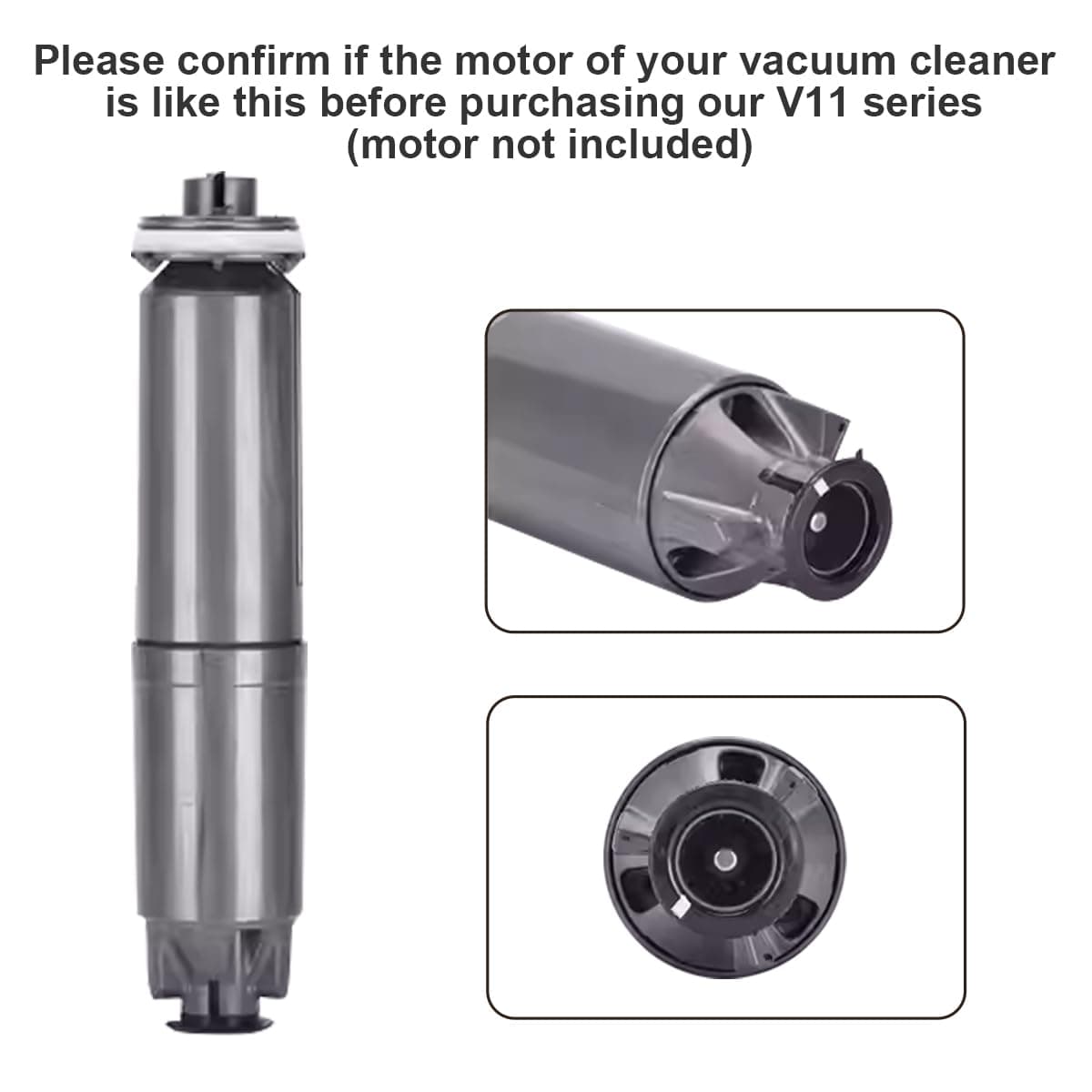 BicycleStore Roller Brush Replacement Compatible with Dyson V11, Roll Bar Vacuum Attachments Cordless Vacuum Cleaner Head Replacement for Dyson V11 Brushroll Cleaner Part No. 970135-01, 970100-05