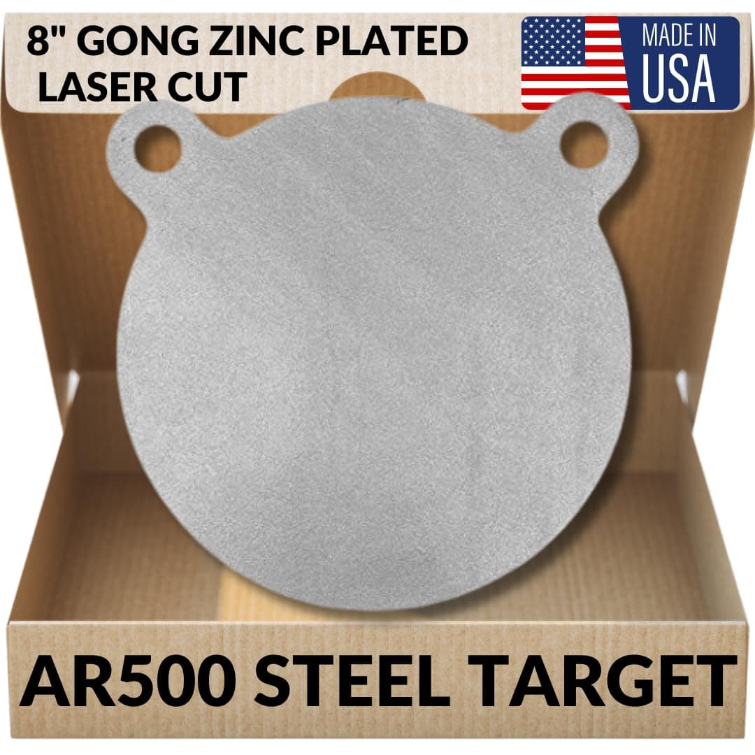 8"x3/8" AR500 GONG