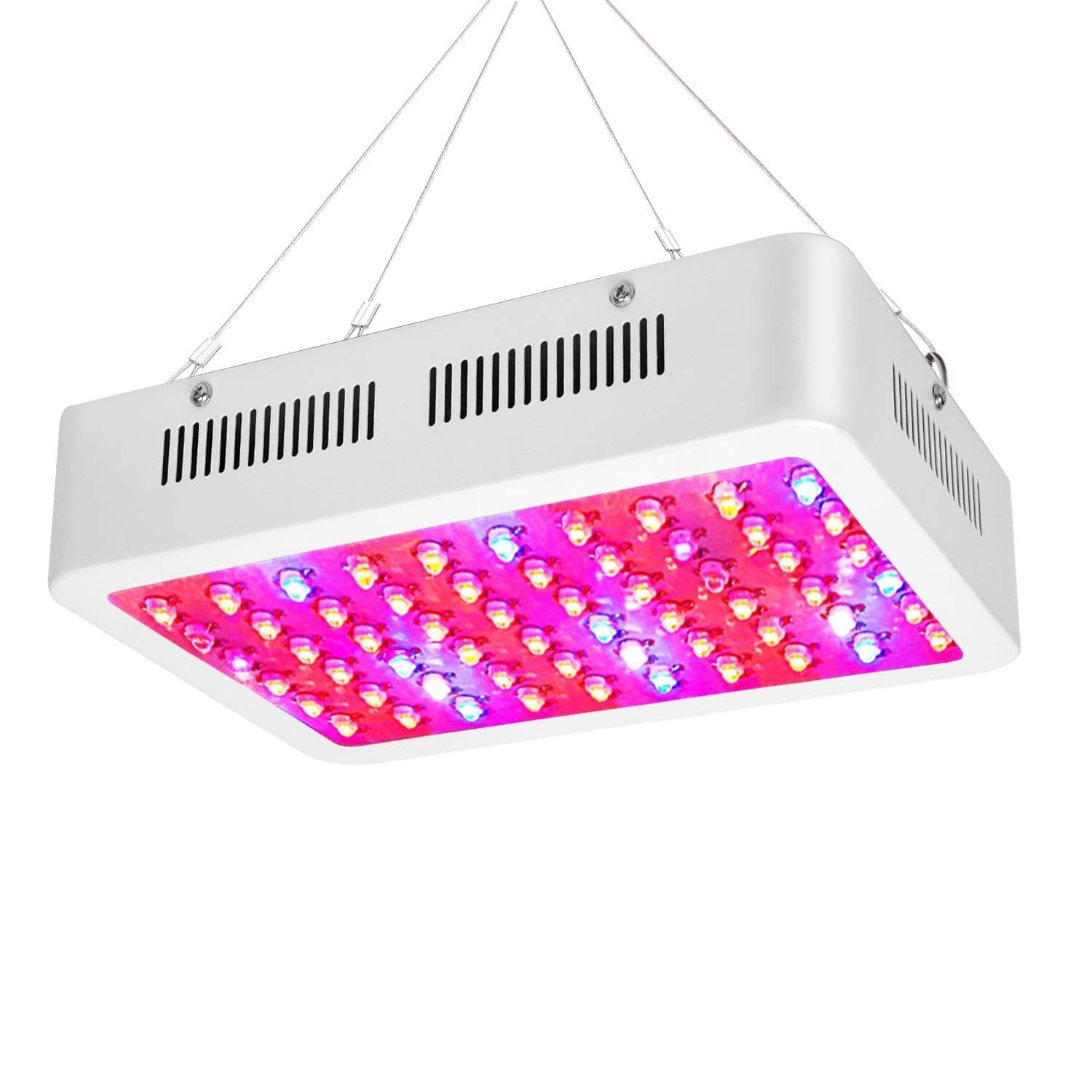 LED Grow Light, 600W Indoor Plant Light, Full Spectrum Growing Lamp, Lxyoug Indoor Plant Light for Greenhouse Hydroponics, Vegetables and Flowers