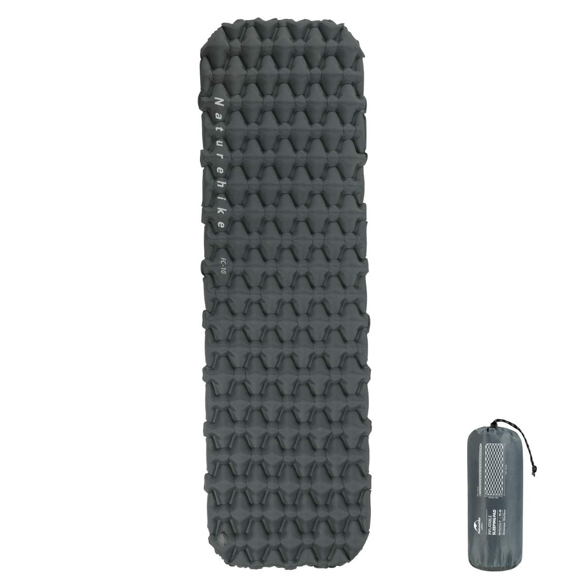 Ultralight Inflatable Mat Single Sleeping Mat 6.5cm Thick Camping Mat Outdoor Compact and Moisture Proof for Hiking,Backpacking,Camping