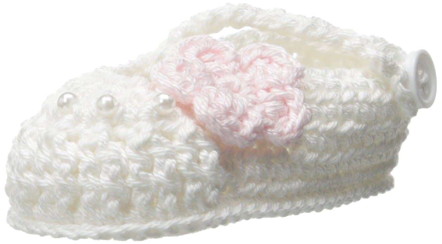 Jefferies SocksBaby-Girls Newborn Delicate Flower Crochet Bootie