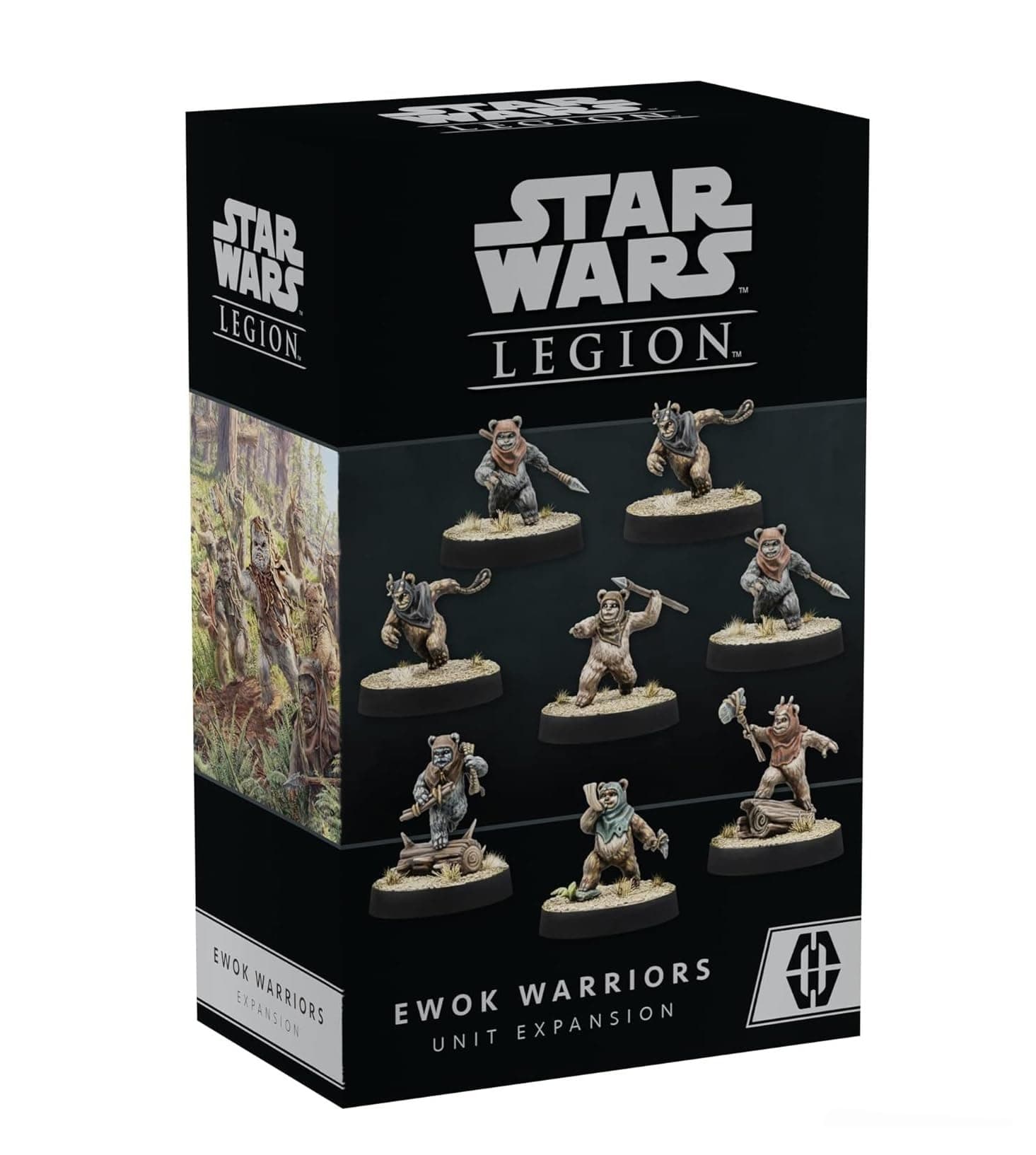 Star Wars: Legion Ewok Warriors UNIT EXPANSION - Endor's Iconic Natives! Tabletop Miniatures Game, Strategy Game for Kids and Adults, Ages 14+, 2 Players, 3 Hour Playtime, Made by Atomic Mass Games