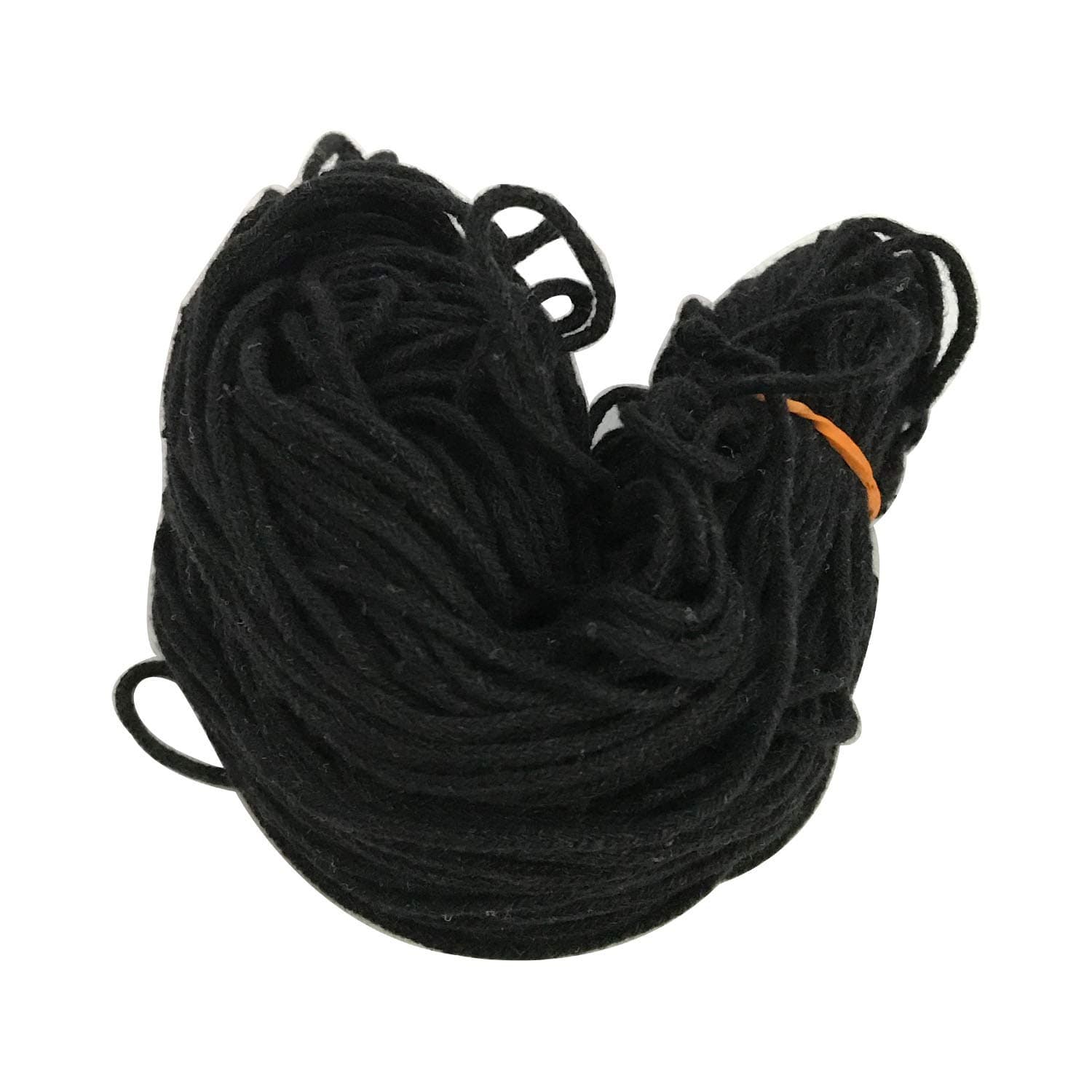 Black Cotton Thread (1 mm Thick) Kala Dhaga Nazar Black String Kalwa Raksha Sutra-Evil Eye Protection Thread 30 Meters