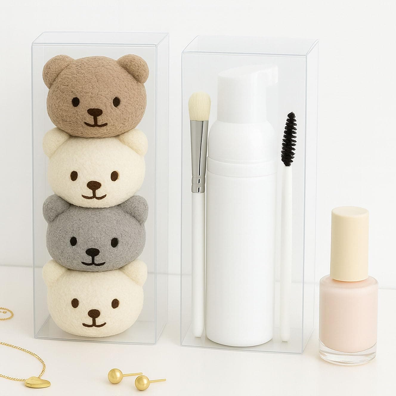 VGOODALL 26 PCS Clear Gift Boxes Plastic Favor Boxes Transparent Cube Boxes PET Boxes for Wedding,Party,Baby Shower,Bridal Shower 2x2x6inch