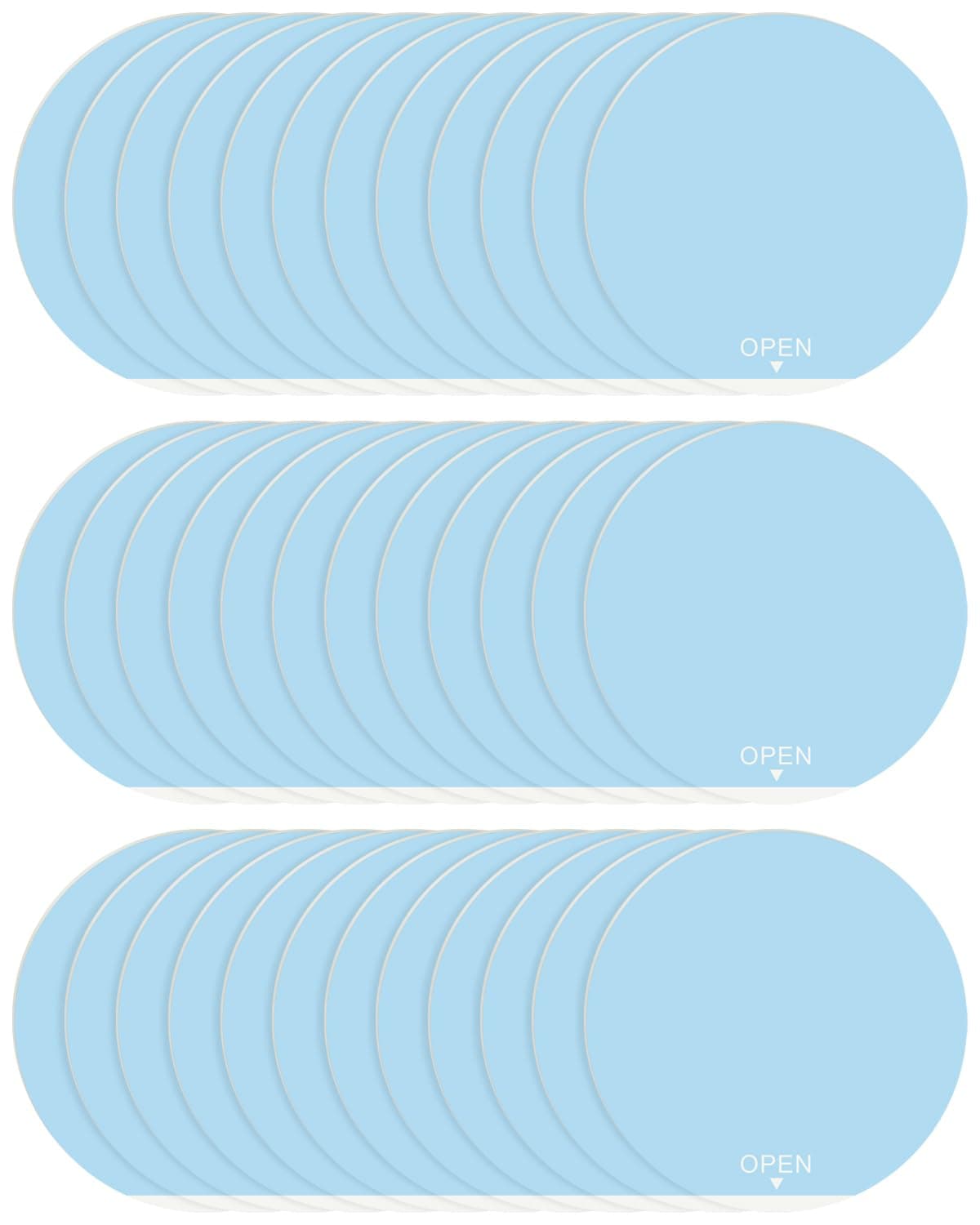 36 Pack 4.3” Replacement Refills for Katchy, Indoor Glue Boards Sticky Cards Compatible with Katchy, Fenun and Other Models