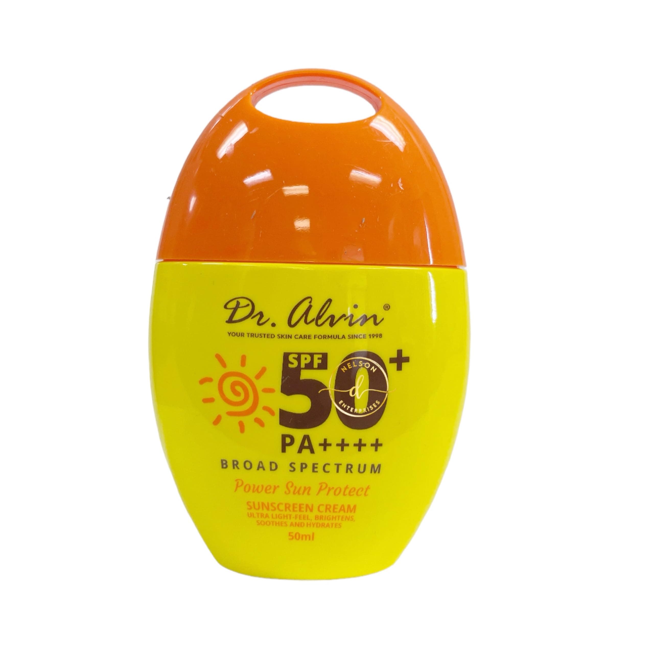 Dr. Alvin Power Sun Protect Sunscreen Cream SPF 50, 50ml, 1.69 Ounce (Pack of 1)