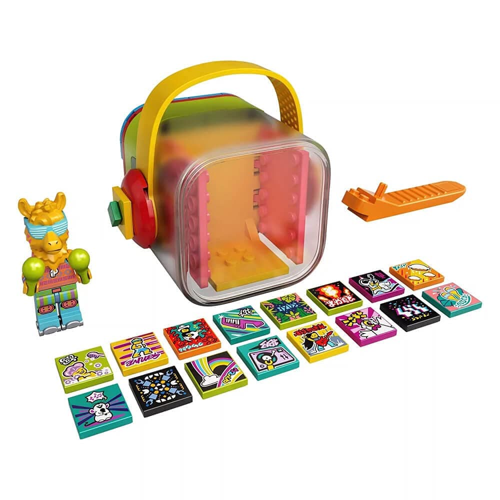 VIDIYO Party Llama Beatbox 43105 Building Kit with Minifigure; Creative Kids Will Love Producing Music Videos Full of Songs, Dance Moves and Special Effects, New 2021 (82 Pieces)