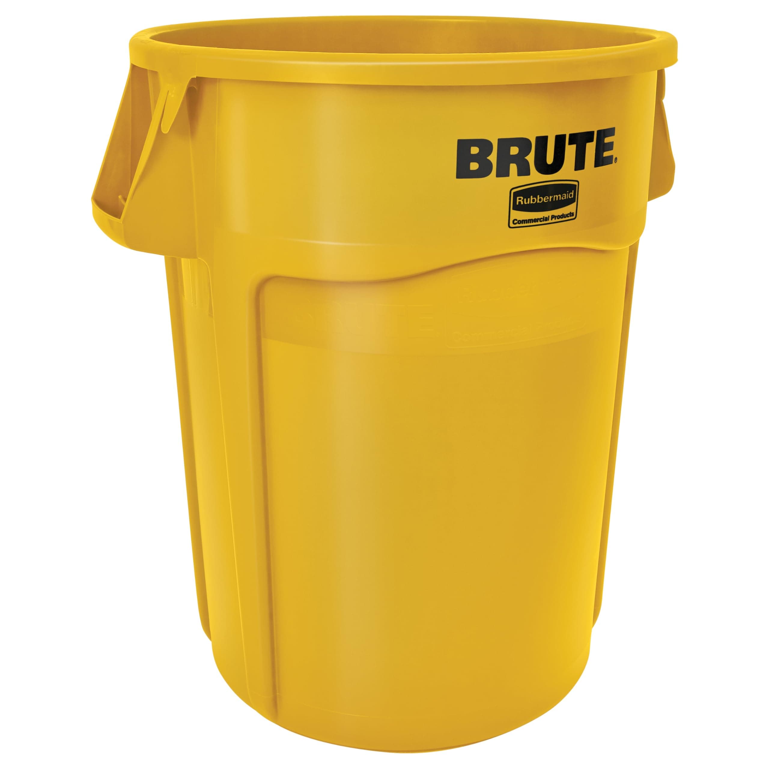 Rubbermaid Commercial Products BRUTE Heavy Duty Trash/Recycling Cans and Lids 44 Gallon FG264360YEL 1