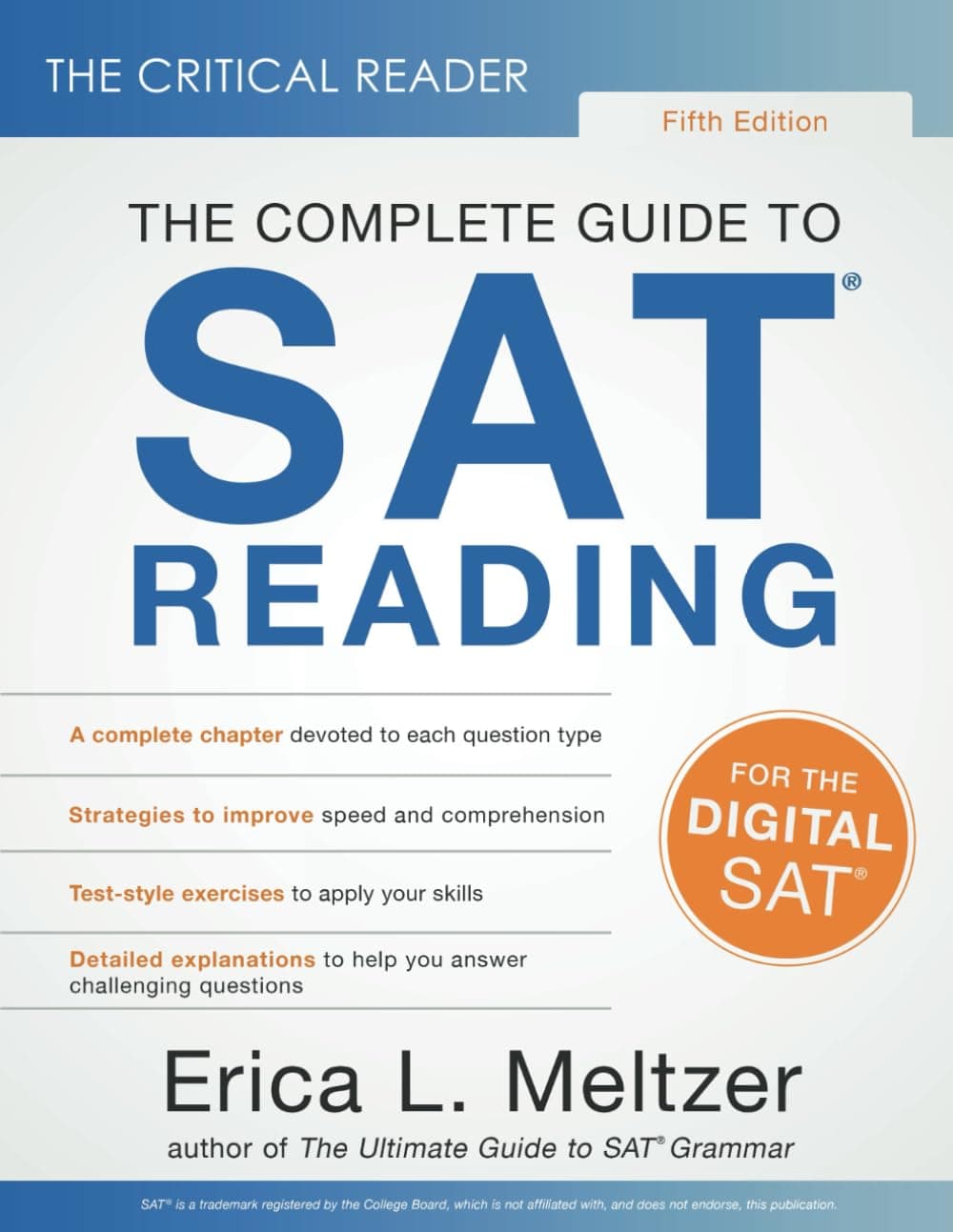 The Complete Guide to SAT Reading 5/E Paperback