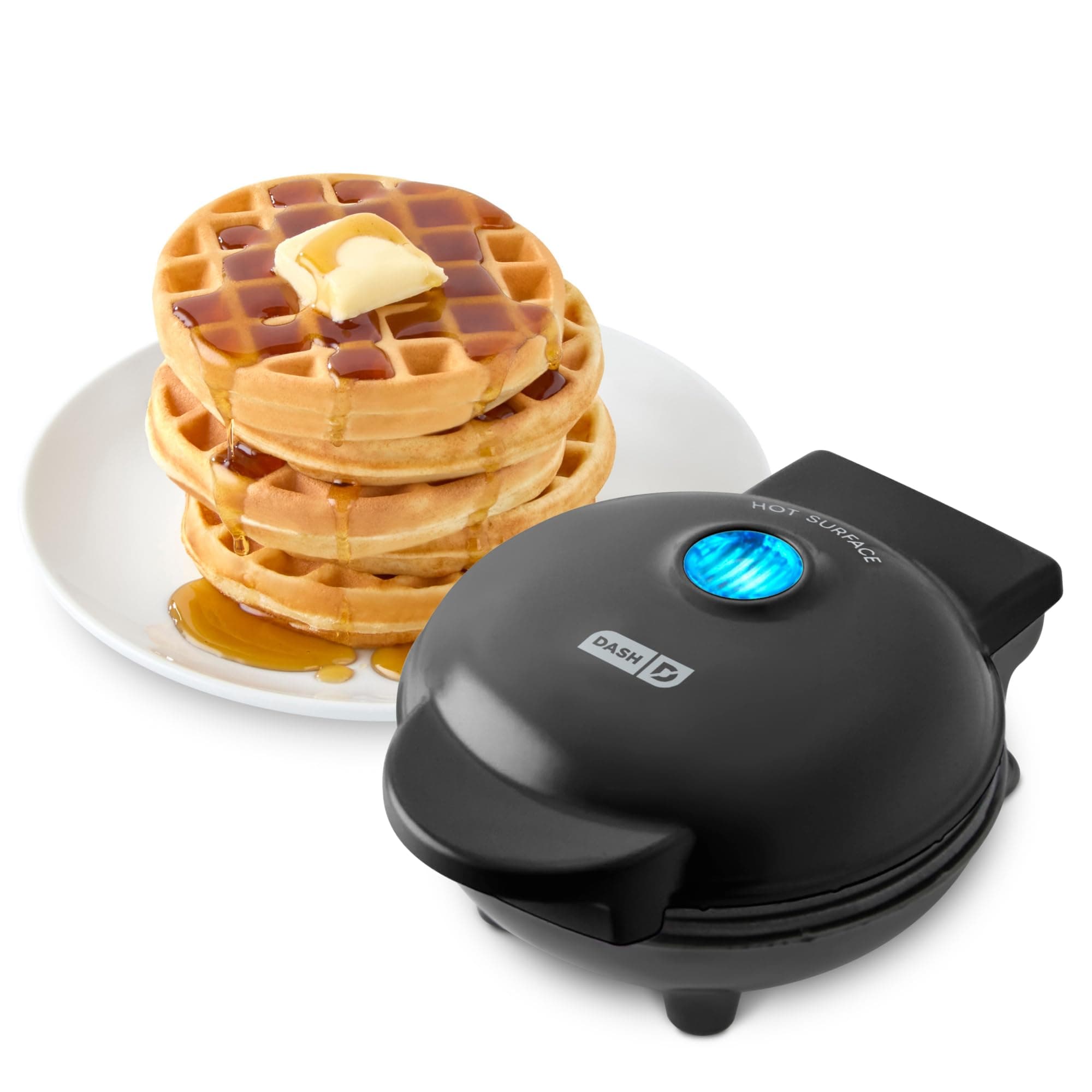 Dash Mini Waffle Maker, Black