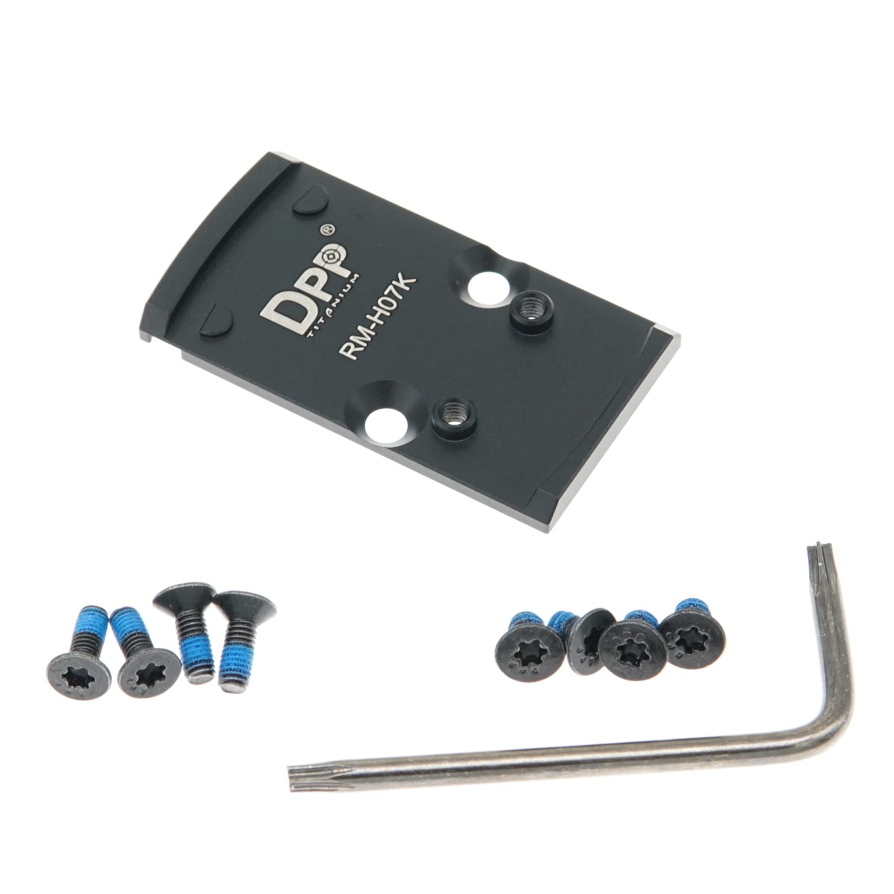 Mount/Adapter Plate Compatible with RMR Cut Slide Without Thread Post and Holosun 407K/507K/EPS Carry/EPS/RomeoZero ——RM-H07K