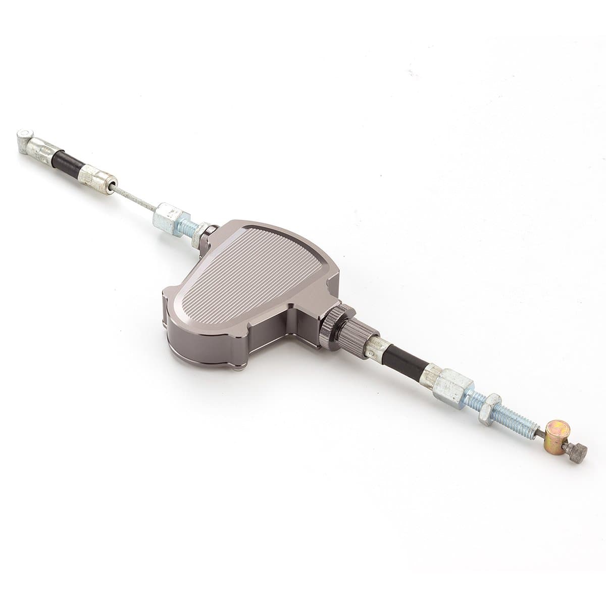 CNC Aluminum Line Easy Stunt Pull Clutch Cable Lever Replacement System Fit for Gray