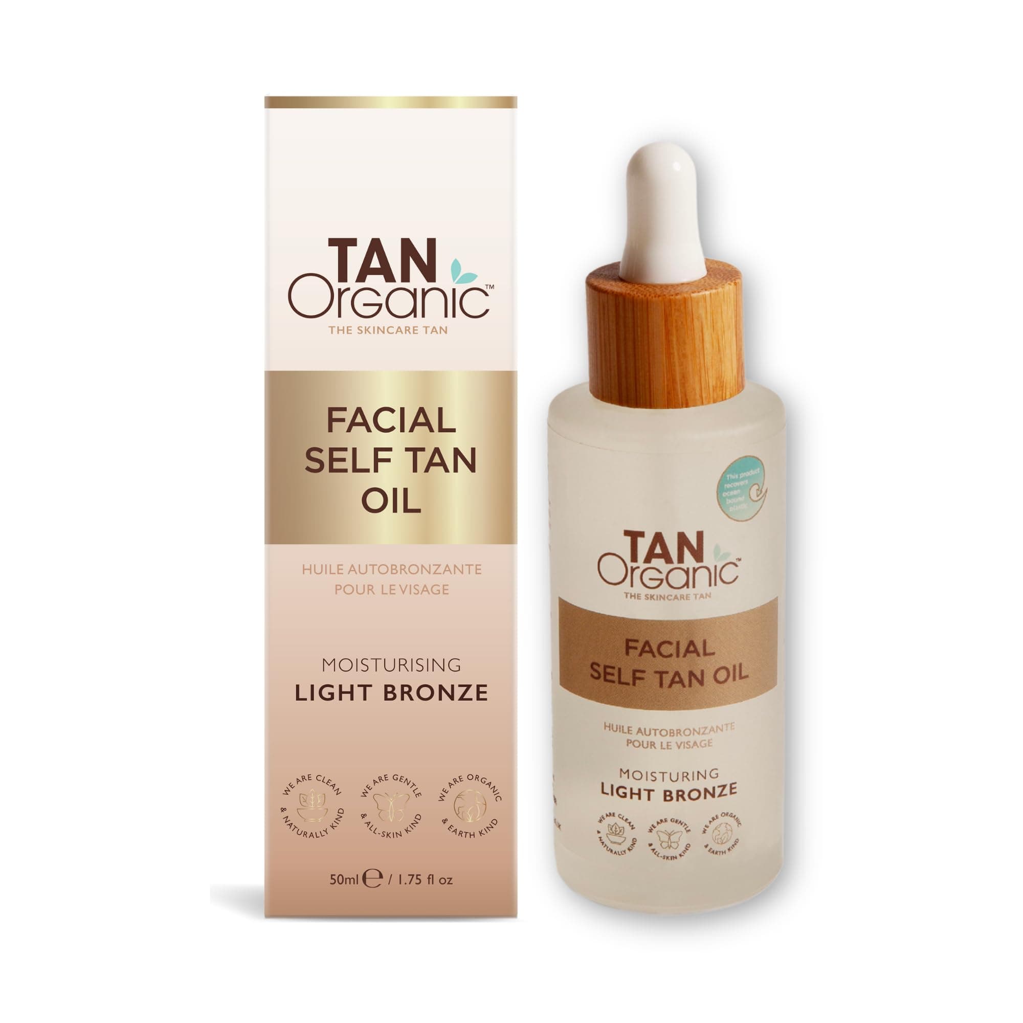 TanOrganic: Moisturising Facial Tanning Oil - 50 ml