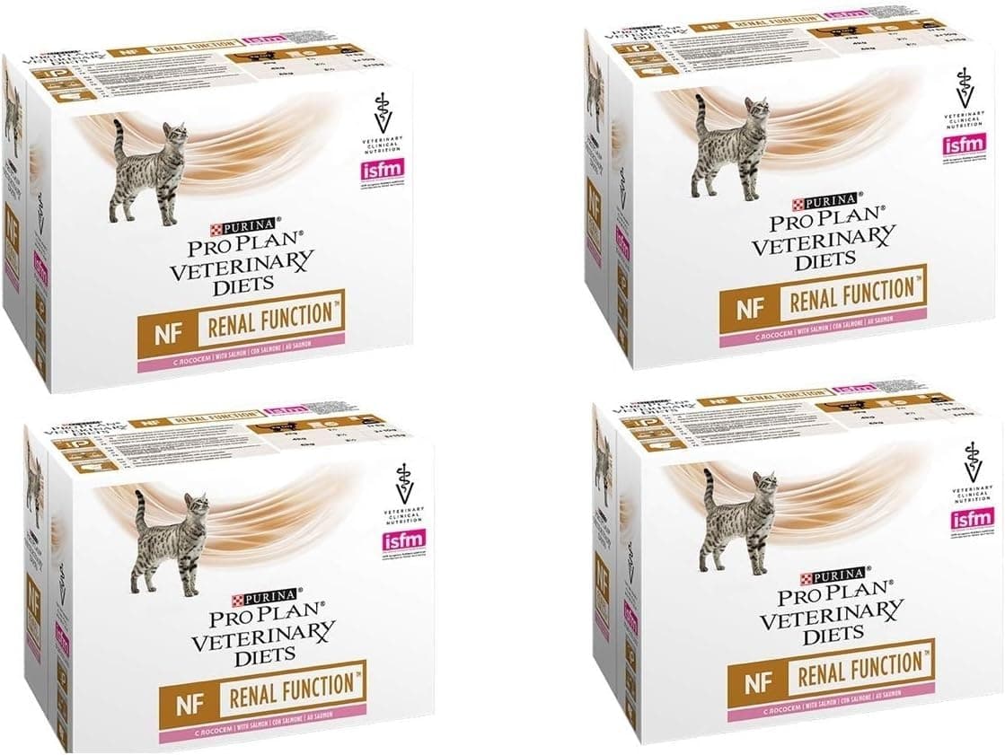 Purina Pro Plan Veterinary Diets Renal Cat Food Salmon Bulk Buy 40 x 85g (4 box)