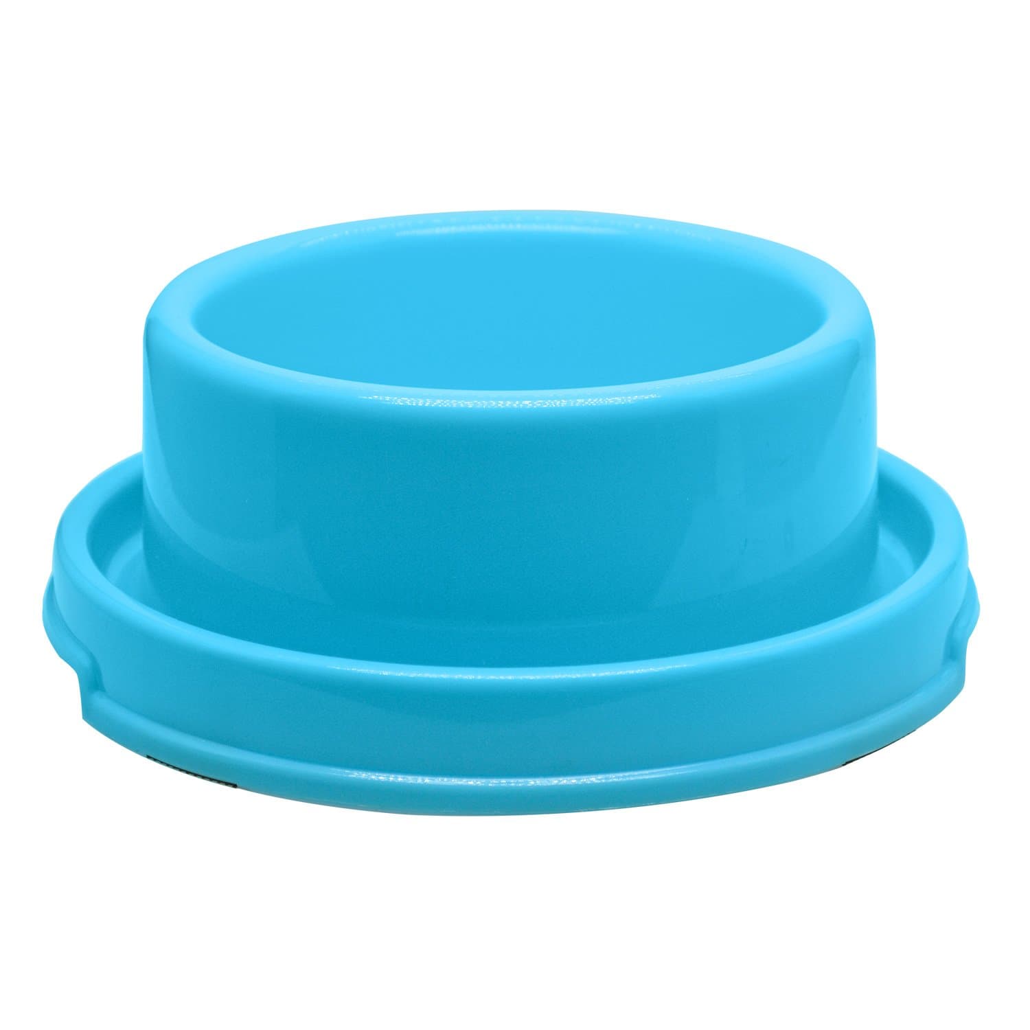 Anti-ant Pet Bowls for Dogs Cats Round Plastic Water Food Feeder Dish Waterer