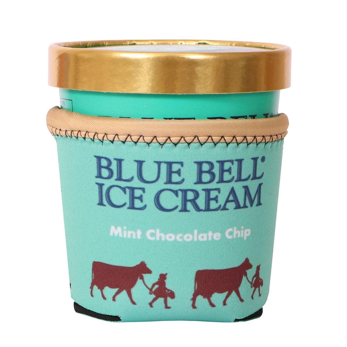 Ice Cream Pint Koolie | Neoprene Sleeve | Pint Holder (Mint Chocolate Chip)