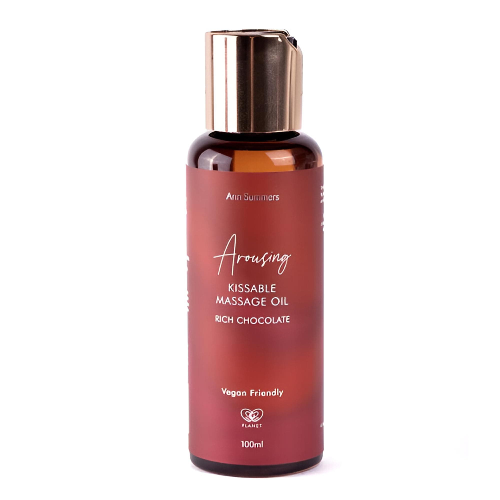 Ann Summers Arousing Kissable Massage Oil Dark Cherry & Chocolate Flavour (100ml) – Edible Massage Oil for Date Night & Relaxing Body Rubs – Vegan & Cruelty-Free – Long-Lasting for Tempting Touch