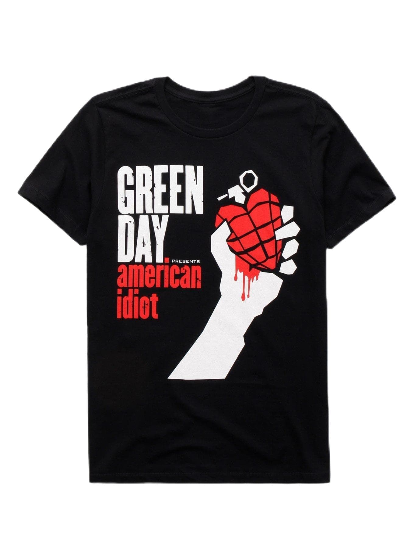 Hot Topic Green Day American Idiot T-Shirt Black