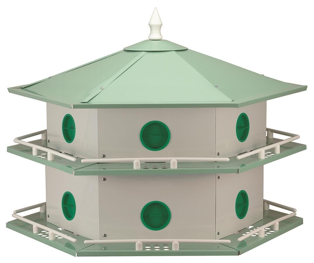 Heath Outdoor Products AH-12D 12 Room Aluminum Purple Martin House
