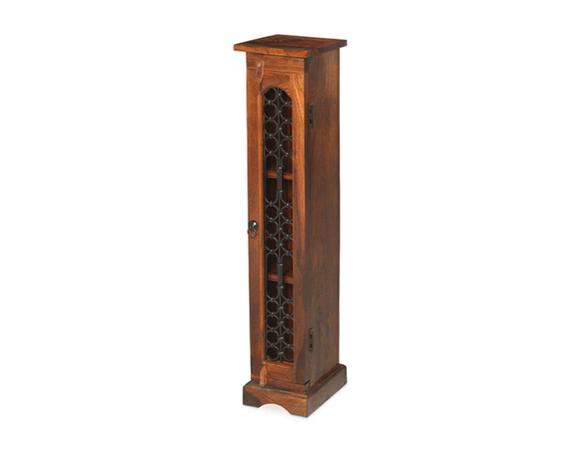 Maharajah Indian Rosewood Tall Slim CD Storage Unit