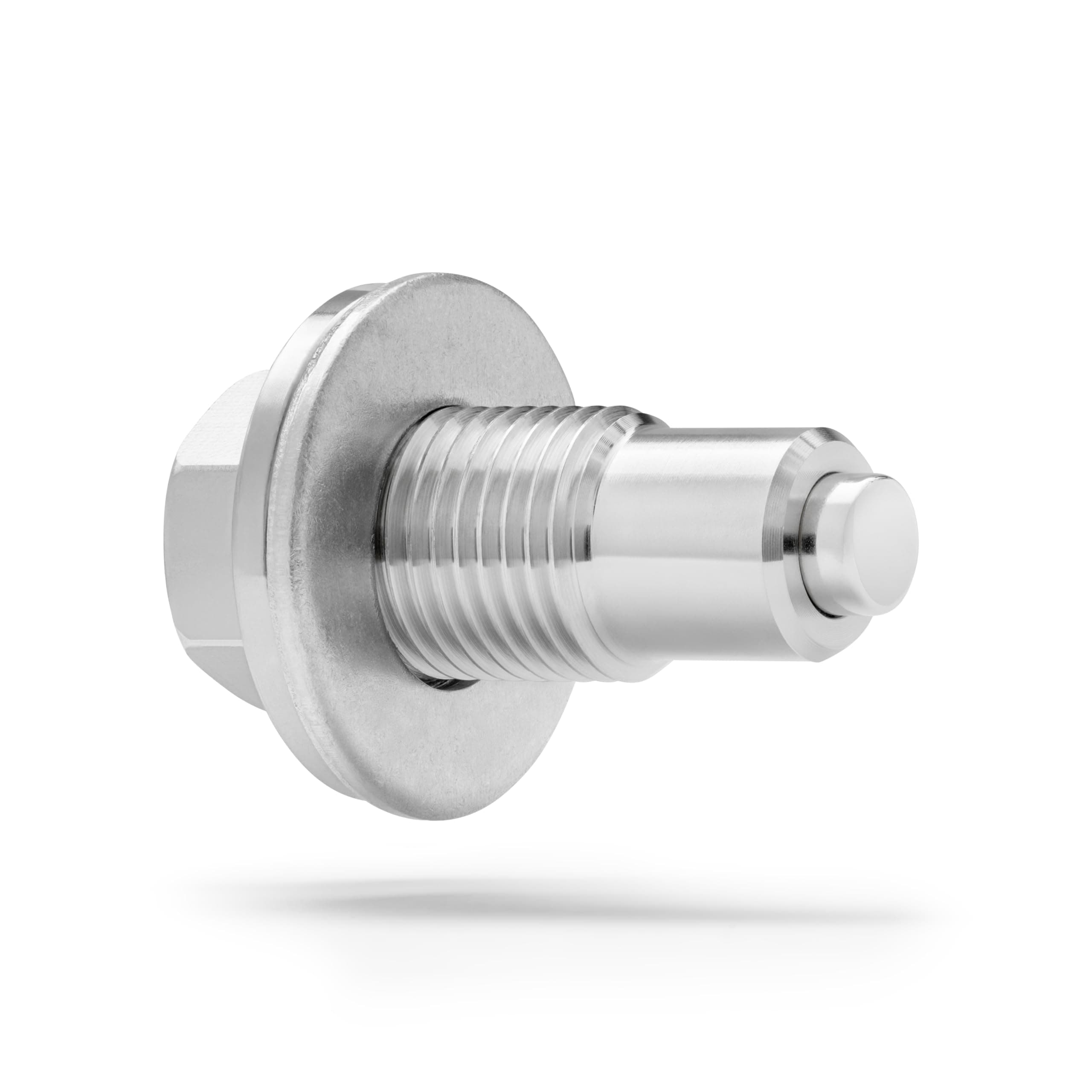 Made in USA - 1/2 X 20 Magnetic Engine Oil Drain Plug fits Buick, Cadillac, Chevrolet, Chrysler, Dodge, Ford, GMC, Jeep, Oldsmobile, Plymouth, Pontiac - Stainless Steel - Part Number DP004