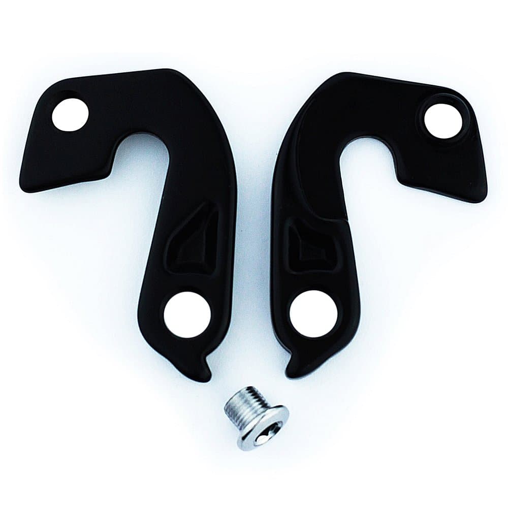 Noah And Theo NT-HD058 Mech Gear Derailleur Hanger Dropout compatible with Specialized G Hanger 9895 4020 in SATIN BLACK incl. screw set.
