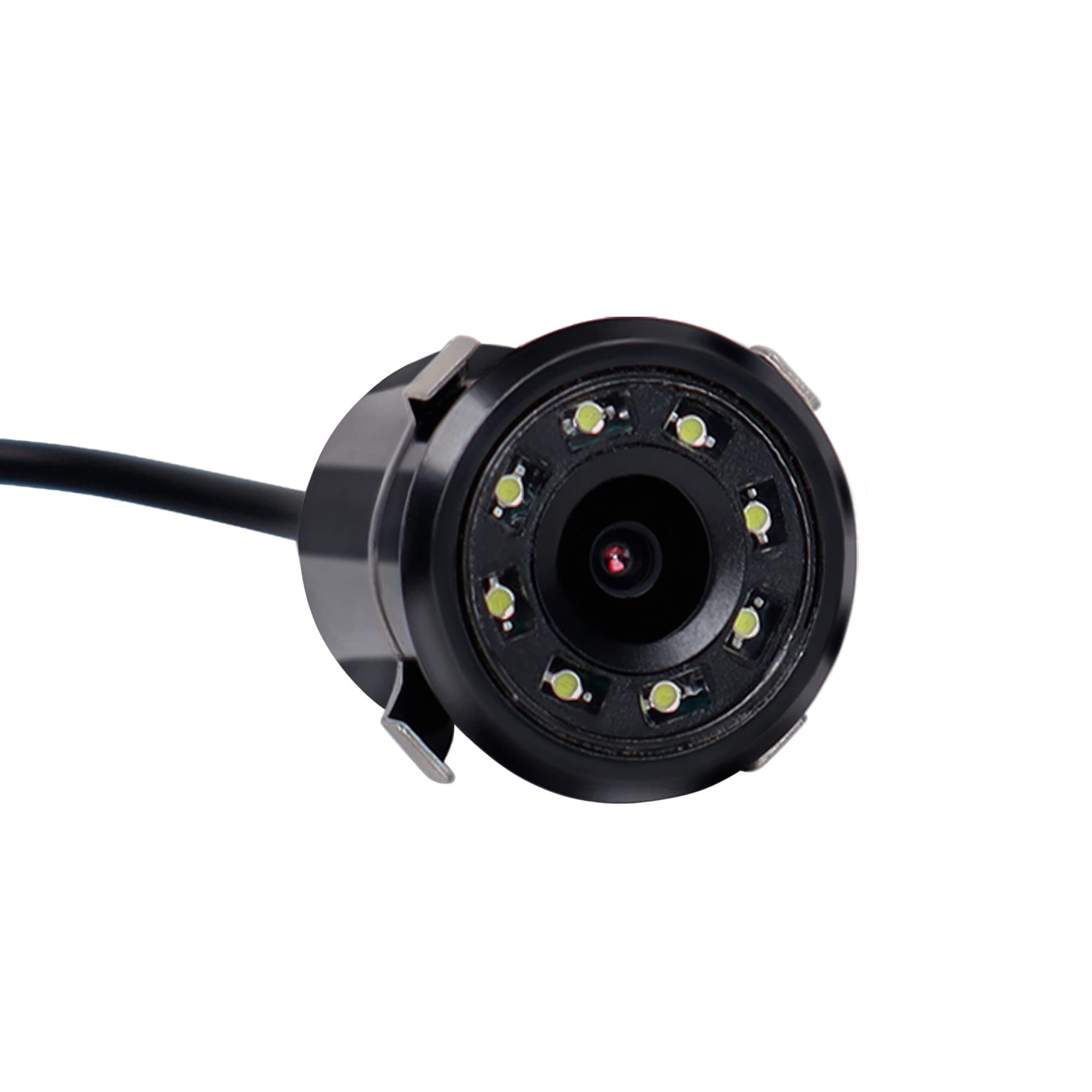 Nippon Car Rear View Reverse Parking LED Camera | Single Chip1/4 Sensor | Waterproof | Night Vision | 120 Degree Wide Angle | 10 bit Digital Video | NCAM-100