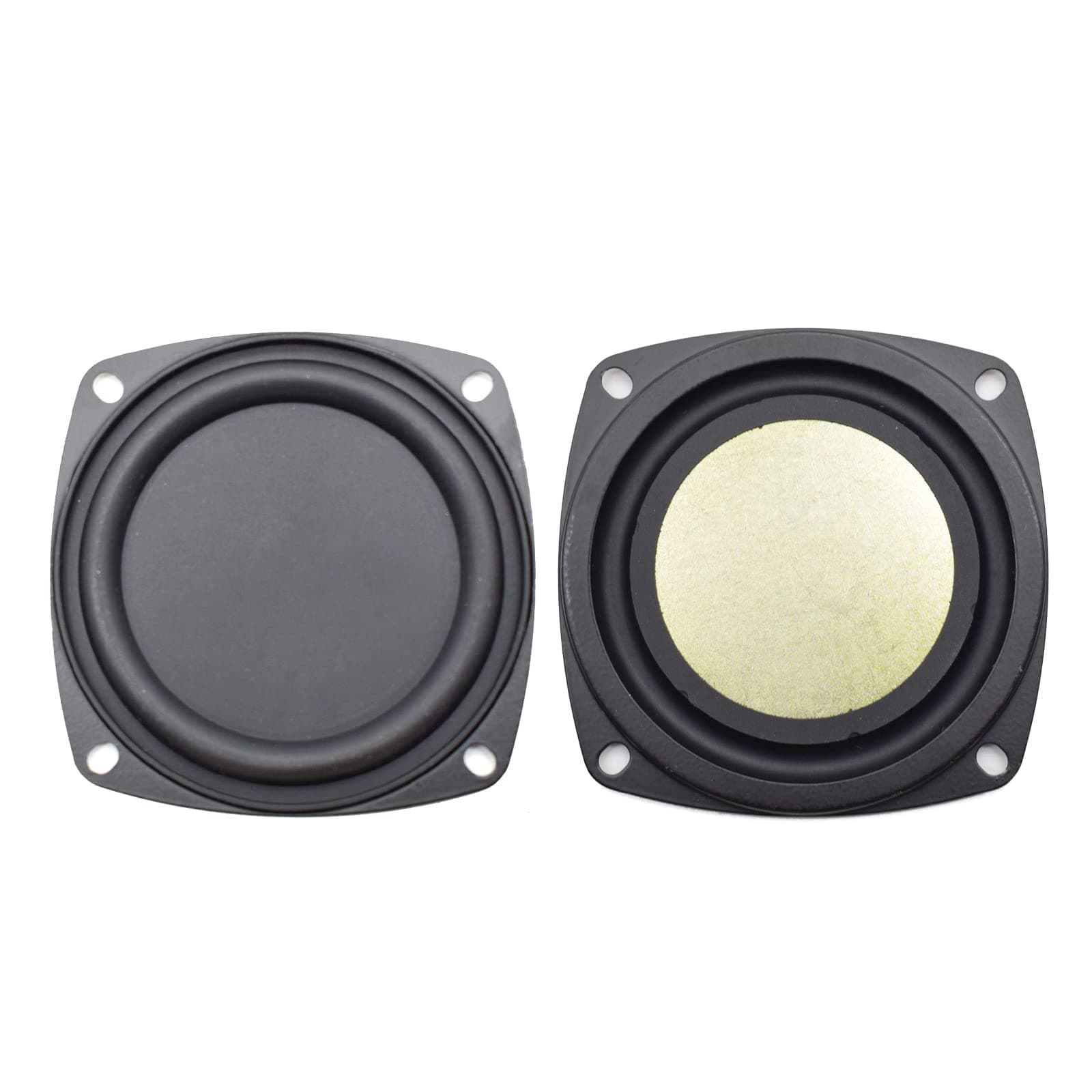 2Pcs Woofer Speaker Passive Radiator 3 Inch Sponge Edge Diaphragm Auxiliary Strengthen Bass Membrane Diaphragm