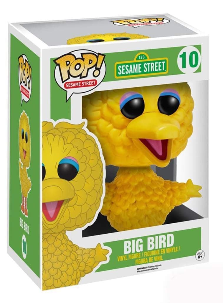 Sesame Street 4909 6 Inch POP! Vinyl Big Bird Figure