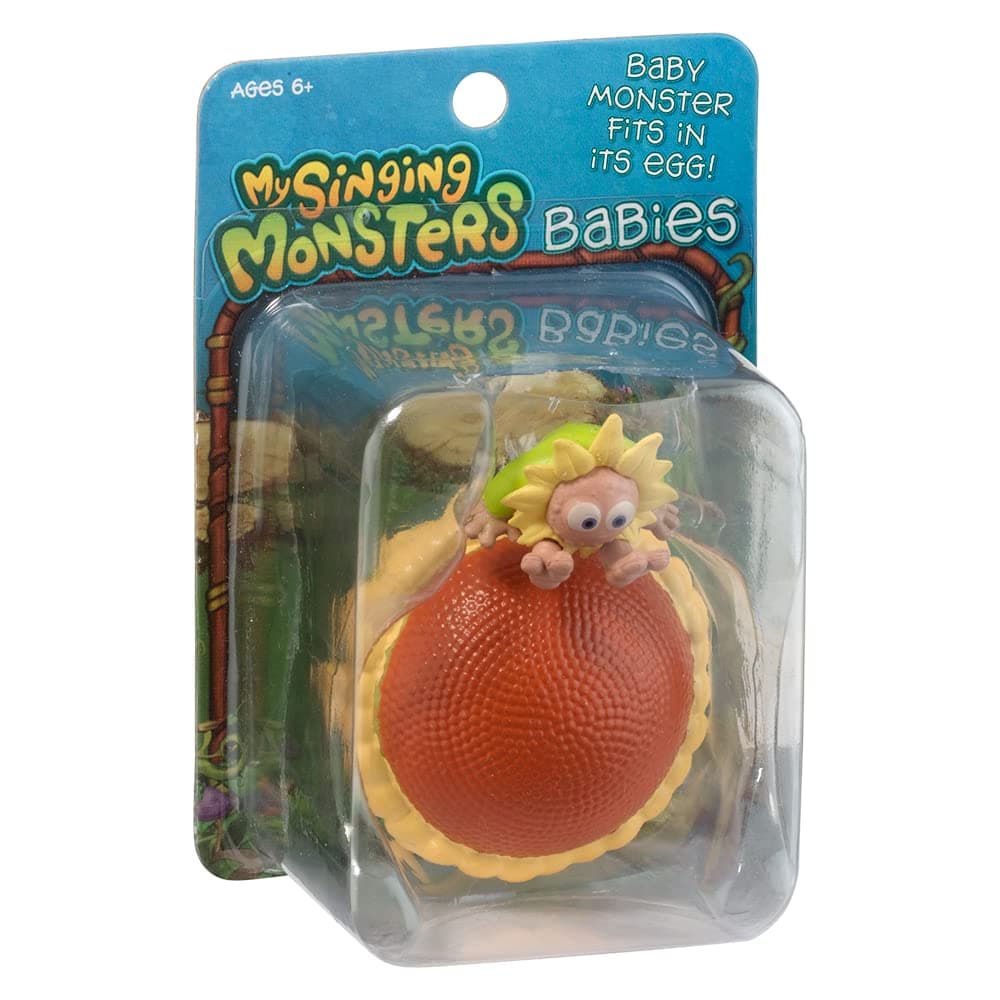 My Singing Monsters - Baby Flowah- Adorable Collectable Baby Monster and Egg - Just Like in The Mobile Game - Ages 6+