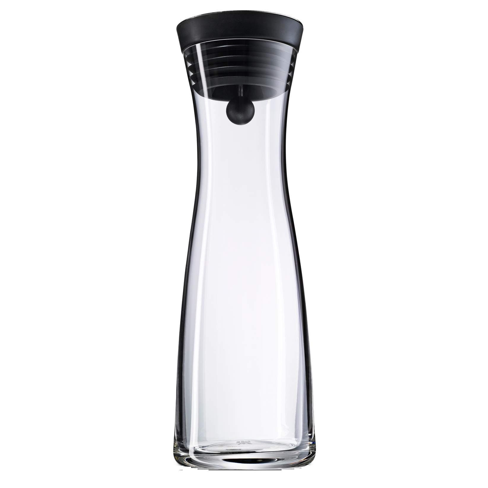 Basic Water Carafe/Decanter, 1 Litre/29cm, Black