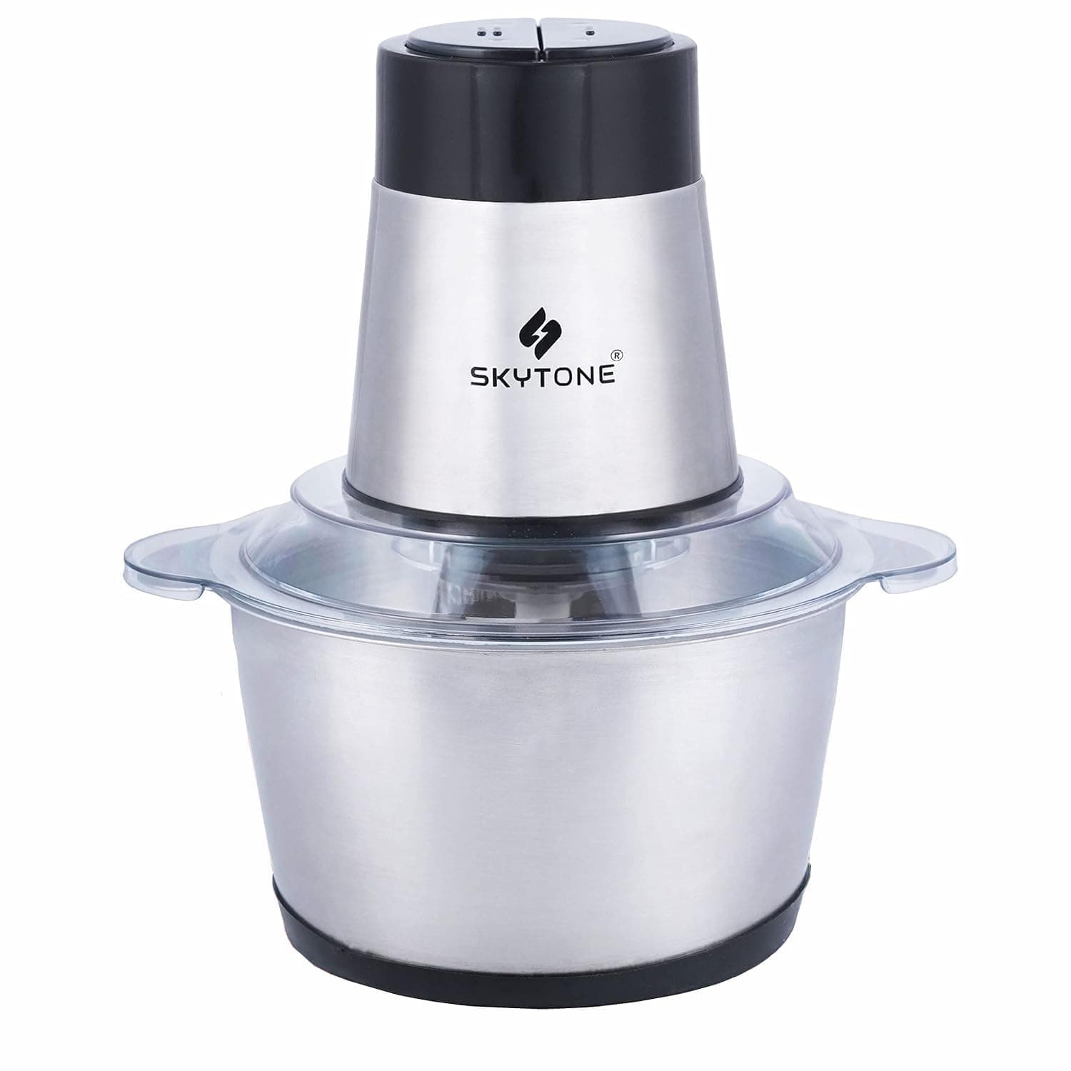 Electric Chopper, Meat Grinders With Stainless Steel Bowl Heavy 700W Motor - 2 Speed Modes For Kitchen Food Processor, Meat, Vegetables, Onion, Mince (Electric, 2 Liter)