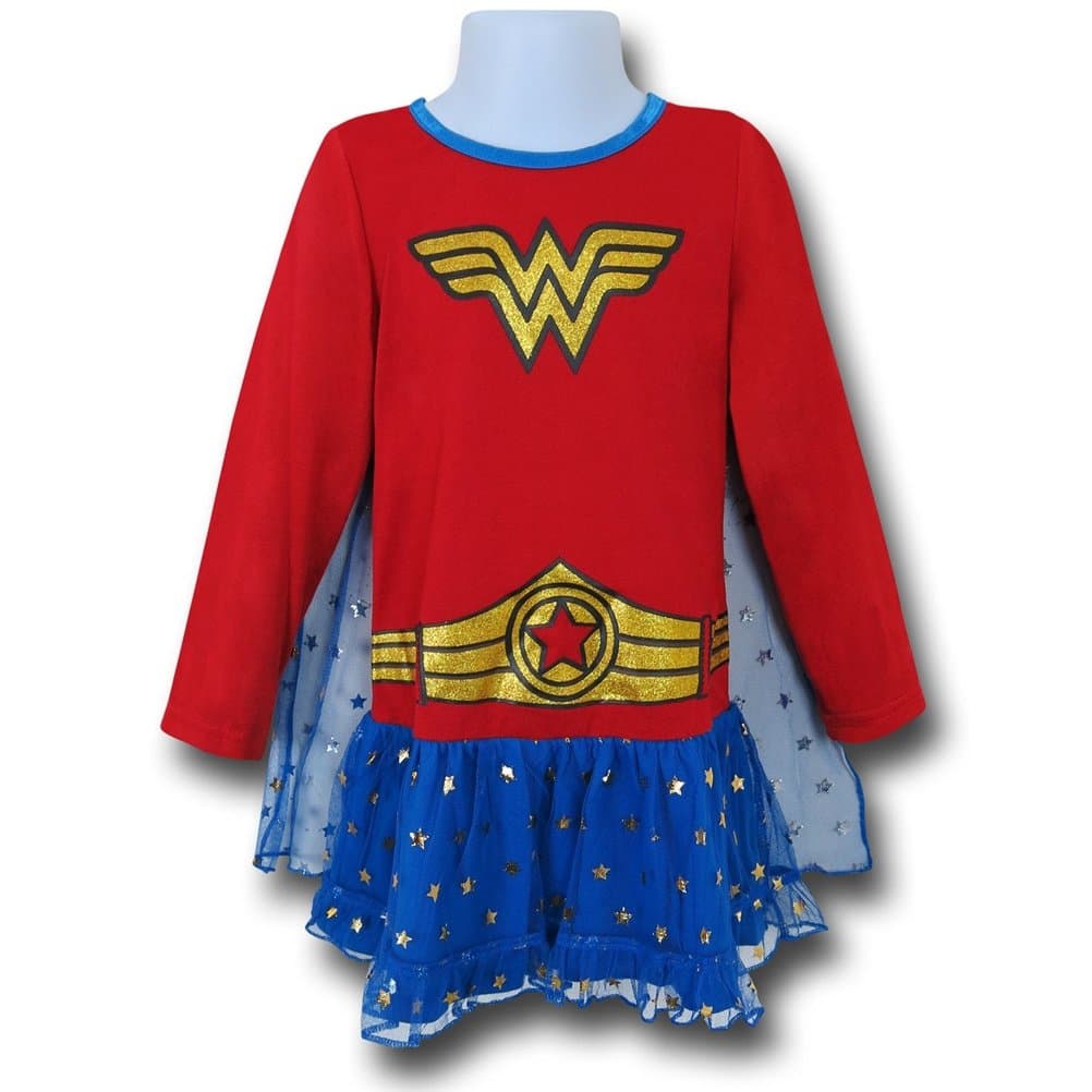 Wonder Woman Costume Kids Pajama Dress